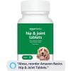 imageAmazon Basics Dog Hip ampamp Joint Daily Chewable Tablets with Glucosamine MSM and Chondroitin Duck Flavored 120 Count Previously Solimo90 Count Pack of 1