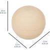imageAmazon Basics Dog Toys Interactive Assorted Rubber Balls Pack of 3 25 inch Blue Beige OrangeGlow Balls Pack of 3
