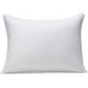 imageAmazon Basics Down Alternative Pillows Soft Density for Stomach and Back Sleepers Queen  Pack of 2 White 30 in L x 20 in WStandard Pack of 2