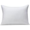 imageAmazon Basics Down Alternative Pillows Soft Density for Stomach and Back Sleepers Queen  Pack of 2 White 30 in L x 20 in WStandard Pack of 2