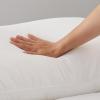 imageAmazon Basics Down Alternative Pillows Soft Density for Stomach and Back Sleepers Queen  Pack of 2 White 30 in L x 20 in WStandard Pack of 2