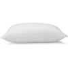imageAmazon Basics Down Alternative Pillows Soft Density for Stomach and Back Sleepers Queen  Pack of 2 White 30 in L x 20 in WStandard Pack of 2