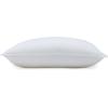 imageAmazon Basics Down Alternative Pillows Soft Density for Stomach and Back Sleepers Queen  Pack of 2 White 30 in L x 20 in WStandard Pack of 2