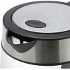 imageAmazon Basics Electric Stainless Steel Kettle for Tea and Coffee BPAFree Fast Boiling Auto ShutOff 18 Quarts 1500W Black and SilverGlass Carafe