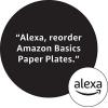 imageAmazon Basics Everyday Paper Plates 862 Inch Disposable 100 Count300 Count Pack of 2