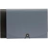 imageAmazon Basics Expanding Organizer File Folder Letter Size  Black 1PackBlack  Gray