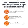 imageAmazon Basics Extra Comfort Mint Dental Floss 40 m Pack of 61 Count Pack of 1