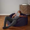 imageAmazon Basics Extra Large Bean Bag Chair Lounger 7 ft Memory Foam Filled Microfiber Cover Pink SolidGrey