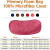 imageAmazon Basics Extra Large Bean Bag Chair Lounger 7 ft Memory Foam Filled Microfiber Cover Pink SolidPink