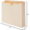 imageAmazon Basics File Folders Jacket Reinforced StraightCut Tab 2 Inch Expansion 50Pack Letter Size Manila2 Inch Expansion