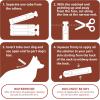 imageAmazon Basics Flea Tick ampamp Mosquito Topical Treatment for Large Dogs 2155 pounds 6 Count Previously SolimoLarge Dogs 21  55 lbs