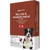 imageAmazon Basics Flea Tick ampamp Mosquito Topical Treatment for Large Dogs 2155 pounds 6 Count Previously SolimoLarge Dogs 21  55 lbs