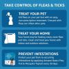 imageAmazon Basics Flea Tick ampamp Mosquito Topical Treatment for Medium Dogs 1120 pounds 6 Count Previously Solimo6 Count