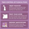 imageAmazon Basics Flea and Tick Topical Treatment for Large Dogs 4588 pounds 3 Count Previously Solimo6 Count