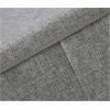 imageAmazon Basics Foldable Burlap Cloth Cube Storage Bin with Lid Stackable and Sturdy Gray Set of 22Pack