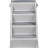 imageAmazon Basics Foldable NonSlip Pet Stairs Steps for Dogs and Cats 146 W x 2275 D x 195 H GreyGrey