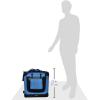 imageAmazon Basics Folding Portable Soft Pet Dog Crate Carrier Kennel 36 x 24 x 24 inches BlueBLUE