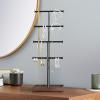 imageAmazon Basics FourTier Jewelry Tree Stand  WhiteBrassWalnutBlack