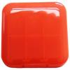 imageAmazon Basics Game Storage Case for 24 Nintendo Switch Games  34 x 34 x 1 Inches BlueRed