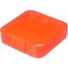 imageAmazon Basics Game Storage Case for 24 Nintendo Switch Games  34 x 34 x 1 Inches BlueRed