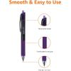 imageAmazon Basics Gel Pens Fine Point Smooth Writing Pens Retractable Assorted 07mm 12 PackAssorted
