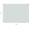 imageAmazon Basics Glass DryErase Board Magnetic Frameless Whiteboard 72Wquot x 48Hquot Magnetic White48W36H