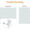 imageAmazon Basics Glass DryErase Board Magnetic Frameless Whiteboard 72Wquot x 48Hquot Magnetic White48W36H