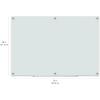 imageAmazon Basics Glass DryErase Board Magnetic Frameless Whiteboard 72Wquot x 48Hquot Magnetic White72W x 48H