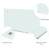 imageAmazon Basics Glass DryErase Board Magnetic Frameless Whiteboard 72Wquot x 48Hquot Magnetic White96W x 48H