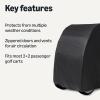 imageAmazon Basics Golf Cart Cover Accessories Fits EZGO Yamaha Club Car 24 Passenger