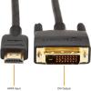 imageAmazon Basics HDMI to DVI Adapter Cable BiDirectional 1080p Gold Plated Black 6 ft 36Packs