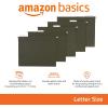 imageAmazon Basics Hanging File Folders 15Cut Tabs Letter Size Standard Green 50 Count per BoxStandard Green
