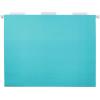 imageAmazon Basics Hanging File Folders Sturdy Letter Size 25Pack Assorted Jeweltone ColorsAqua