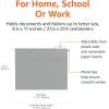 imageAmazon Basics Hanging File Folders Sturdy Letter Size 25Pack Assorted Jeweltone ColorsGray