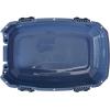 imageAmazon Basics HardSided Dog and Cat Kennel SingleDoor Travel Pet Carrier with Metal Wire Ventilation 236quotL x 157quotW x 130quotH BeigeGray  Blue