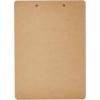imageAmazon Basics Hardboard Office Clipboard 6Pack Brown30Pack