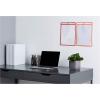 imageAmazon Basics Heavy Duty Dry Erase Ticket Holder Pockets with Clear Plastic Film and Multicolored Fabric Edge 85quot X 11quot Pack of 25150
