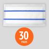 imageAmazon Basics Heavy Duty Floor Mopping Pads with Microfiber Fits Swiffer WetJet Mopping Systems 30 Count Pack of 1110 x 59 inches