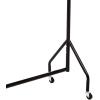 imageAmazon Basics Heavy Duty Rolling Garment Rack Hanging Clothes Organizer Rail for Display and Storage 182 x 152 m Black121 x 152 m