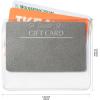 imageAmazon Basics ID Badge Holders Vertical Clear Plastic 255quot x 441quot Pack of 50Horizontal