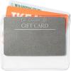 imageAmazon Basics ID Badge Holders Vertical Clear Plastic 255quot x 441quot Pack of 50Horizontal