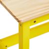 imageAmazon Basics Indoor Kids Table and Bench Set Natural solid pine wood 3 Count Pack of 1 Wood Activity Table for Art Craft Reading LearningNatural