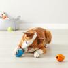 imageAmazon Basics Interactive Dog Treat Dispensing Enrichment Chew Toy Large Multi Color 2PackMedium