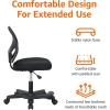 imageAmazon Basics Kids Adjustable Mesh LowBack Swivel Study Desk Chair with Footrest RedBlack