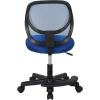 imageAmazon Basics Kids Adjustable Mesh LowBack Swivel Study Desk Chair with Footrest RedBlue
