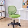 imageAmazon Basics Kids Adjustable Mesh LowBack Swivel Study Desk Chair with Footrest RedGreen