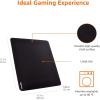 imageAmazon Basics Large Extended Computer Rectangular Mouse Pad 167 x 357 inch Black177L x 157W inches