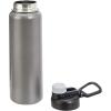 imageAmazon Basics Large Stainless Steel Insulated Water Bottle Spout Lid 301 ounces GrayGray