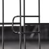 imageAmazon Basics Leakproof Canvas Bottom Guinea Pig Pet Cage with Divider Set Black 476quotL x 242quotW x 140quotH476L x 242W x 140H