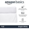 imageAmazon Basics Lightweight Pleated Bed Skirt Queen Bright White SolidBright White